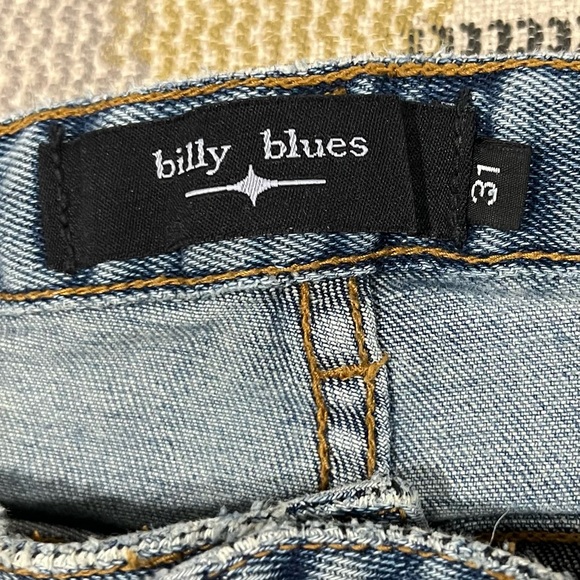 BILLY BLUES | Bootcut Floral Embroidered Jeans size 31 - Picture 3 of 5
